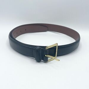 Roundtree & Yorke black leather belt - size 36